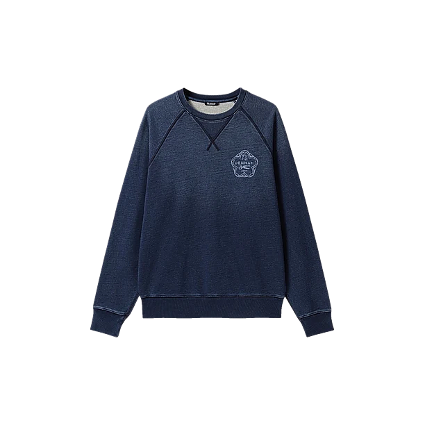 KAZE LS TEE Blauw
