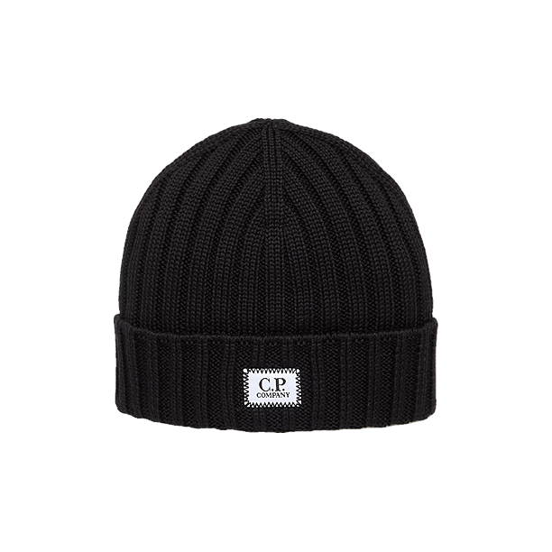 KNIT CAP Zwart