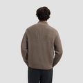 KNITTED MOCK NECK Bruin