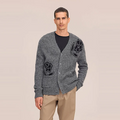 KYLE CARDIGAN Donker Grijs