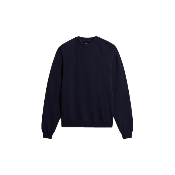 LAMBSWOOL CREWNECK GG12 Blauw
