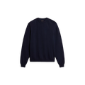 LAMBSWOOL CREWNECK GG12 Blauw