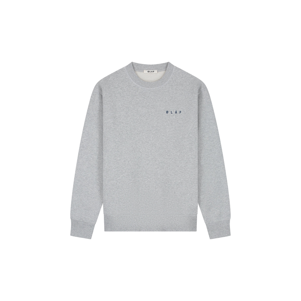 LASSO FACE CREWNECK Grijs