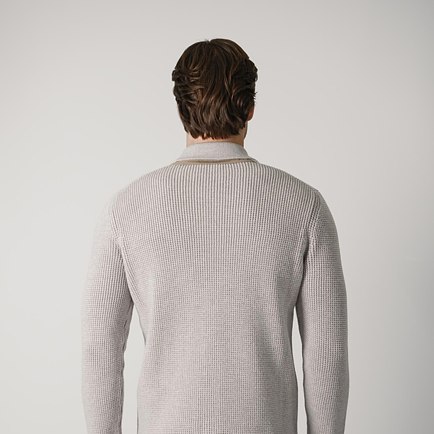 LIGHT BRENTA OVERSHIRT Grijs