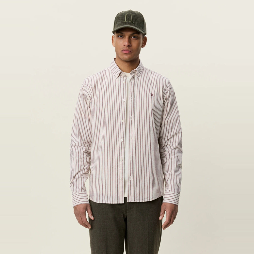 LIGHT OXFORD STRIPED SHIRT Bruin
