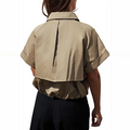 LISHA TRENCH VEST Taupe