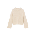 LLAMA CHUNKY SWEATER Off White