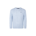 LS DRIVER CN-LONG SLEEVE-PULLOVER Licht Blauw