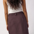 LUNACC MINI SKIRT Bruin