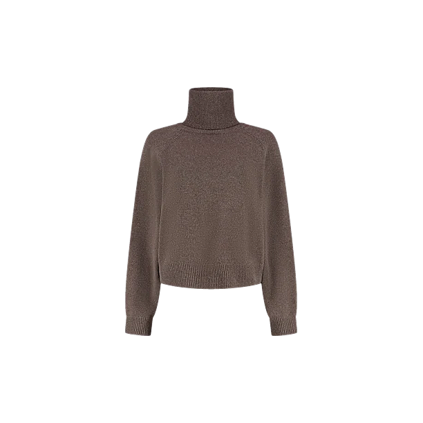 LUX CROPPED TURTLENECK Bruin