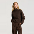 LUX CROPPED TURTLENECK Bruin