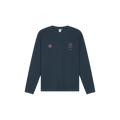 MAZU LONG SLEEVE ARTWORK T-SHIRT Turqoise