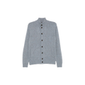 MENS KNITTED CARDIGAN Licht Blauw