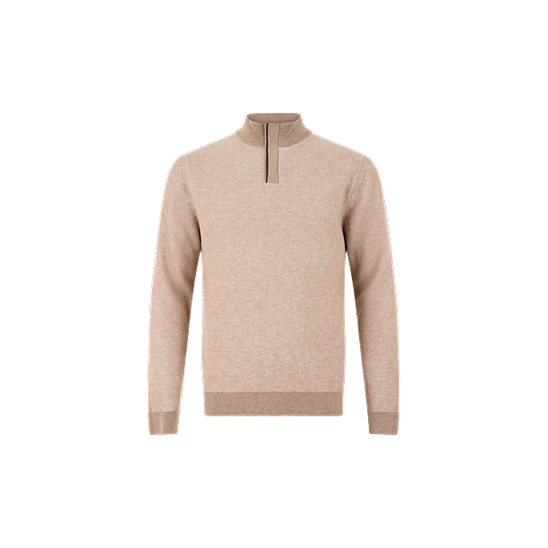 MENS SWEATER Licht Bruin