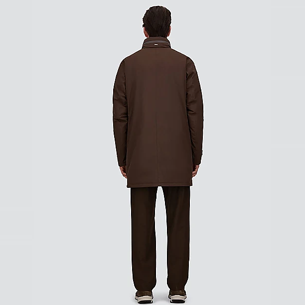 MEN'S WOVEN HALF COAT Bruin