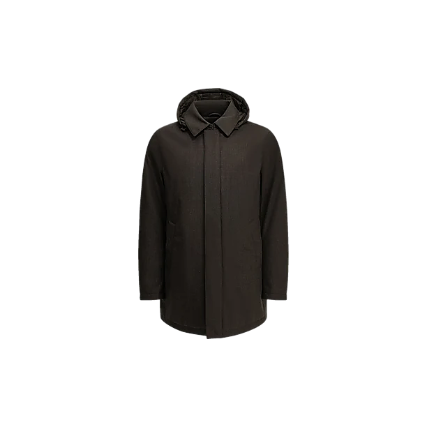 MEN'S WOVEN HALF COAT Bruin