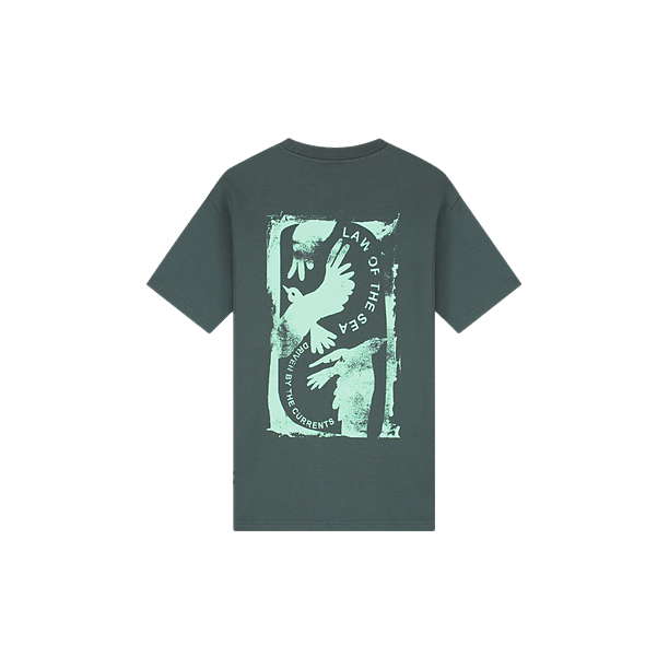 MIGRATION ARTWORK T-SHIRT Taupe