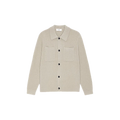 MILANO KNIT OVERSHIRT Zand