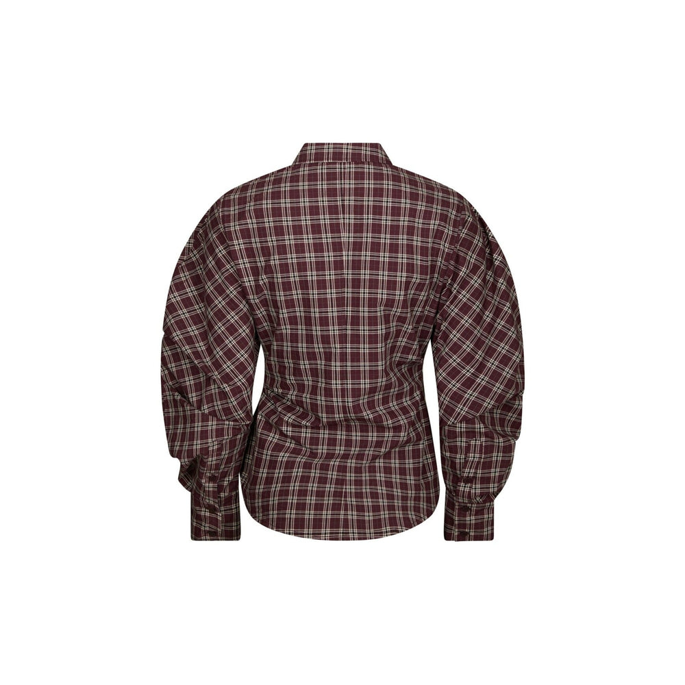 NEOELLA MEDIUM CHECK SHIRT Beige