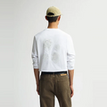 OLAF DOILY LS TEE Wit