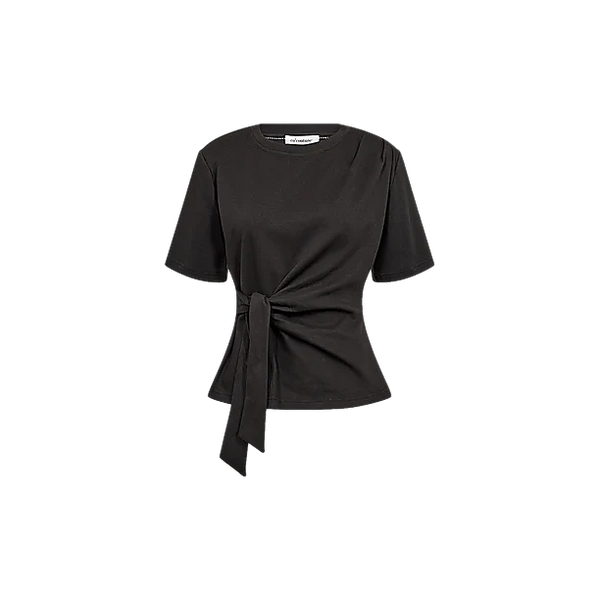 ORIANE PLEAT TIE TEE