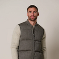 OUTERW BW MOULINE BROWN Bruin