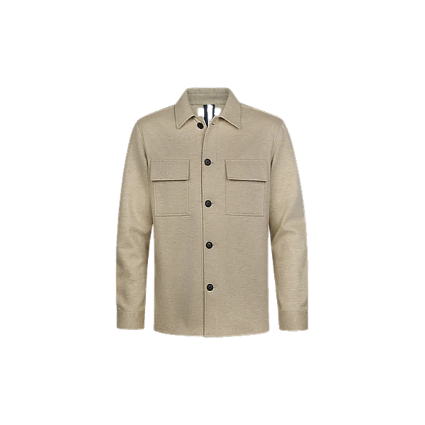 OVERSHIRT KNITTED BEIGE