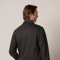 OVERSHIRT KNITTED D.BROWN Licht Bruin