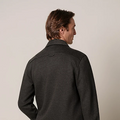 OVERSHIRT KNITTED D.BROWN Licht Bruin