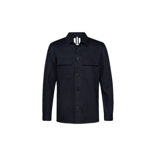 OVERSHIRT KNITTED NAVY
