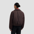 PADDED JACKET Donker Bruin