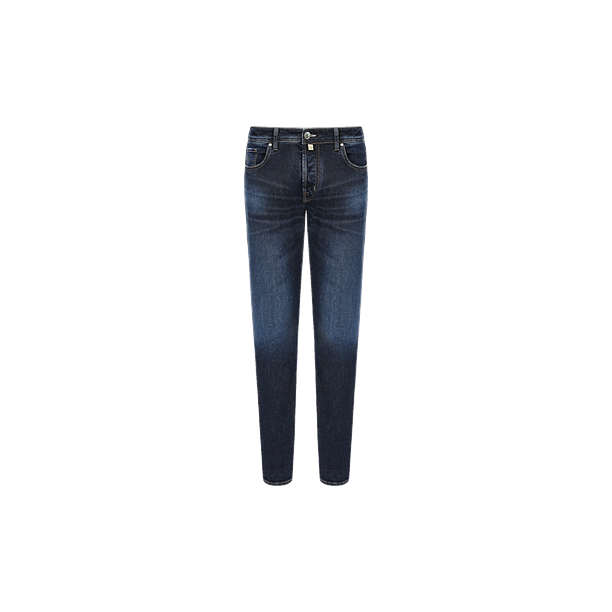 PANT 5 PKT SLIM FIT BARD Blauw