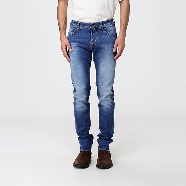 PANT 5 PKT SUPER SLIM FIT NICK SLIM Licht Blauw