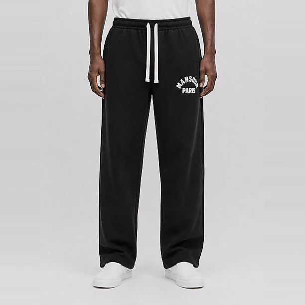 PARIS COLLEGE LOUNGE PANTS Zwart
