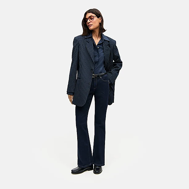 PARIS FLARED L33 Blauw