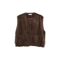 Peace vest Bruin