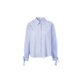 Peacock blouse Blauw