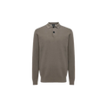 POLO 2 BUTTONS LS KNITWEAR Taupe