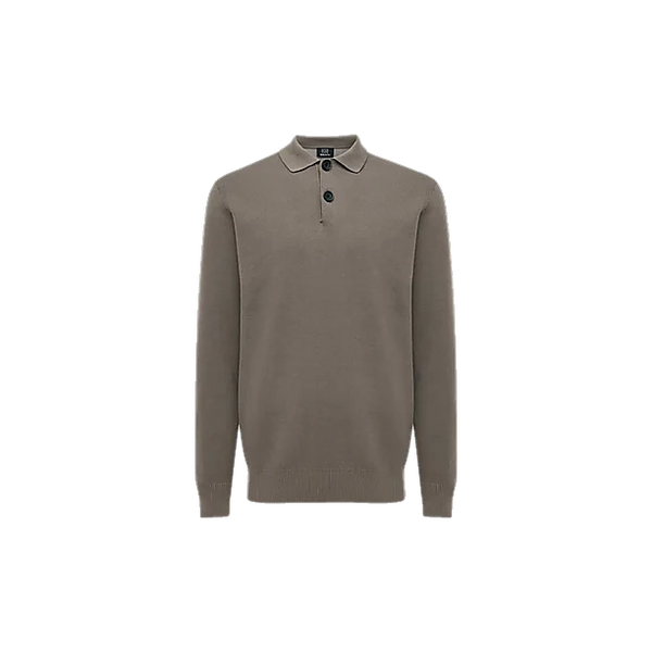POLO 2 BUTTONS LS KNITWEAR