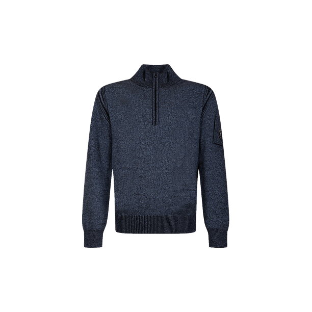 POLO COLLAR Blauw
