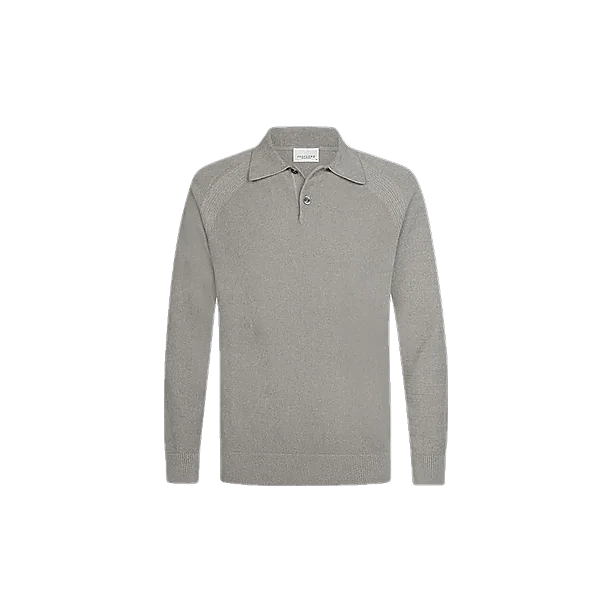 POLO LS GREY Grege