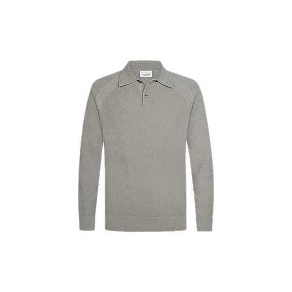 POLO LS GREY
