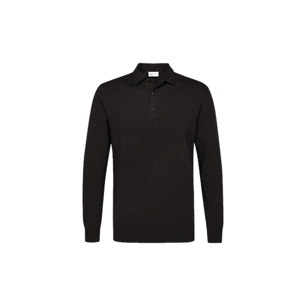 POLO ONE PIECE LS D BROWN