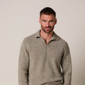POLO OPEN COLLAR LS BROWN Bruin