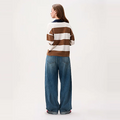Polo Vneck knit Bruin