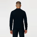 POLO ZIP LS KNITWEAR Marine