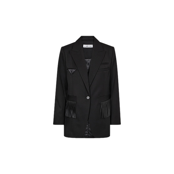 PREMIERE FRINGE BLAZER