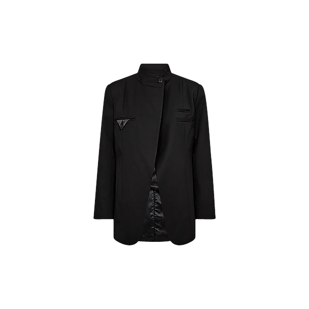 PREMIERE OVERLAP BLAZER Zwart