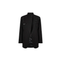 PREMIERE OVERLAP BLAZER Zwart