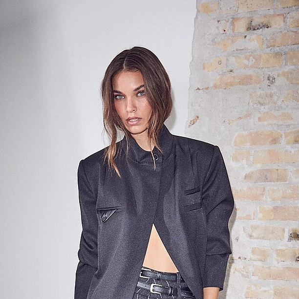 PREMIERE OVERLAP BLAZER Zwart